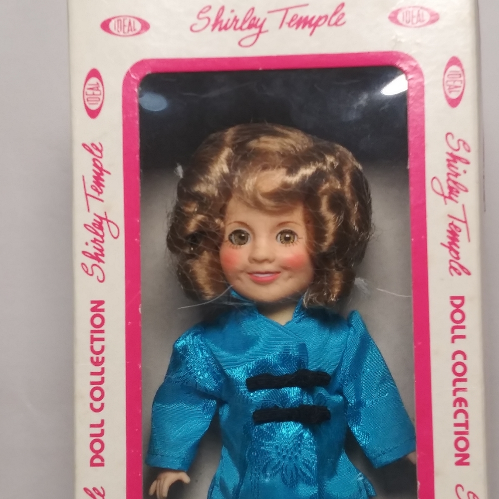Shirley Temple Doll in Blue Outfit